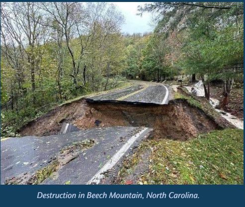 weatherTAP's tweet image. 1 year ago, Hurricane Helene made landfall in FL as a Cat 4. It moved inland and unleashed a once in a 1000 yr rain causing flooding across western NC and eastern TN.

Today, we remember the power of this devastating storm and the lives lost. #HurricaneHelene #onthisday #flooding