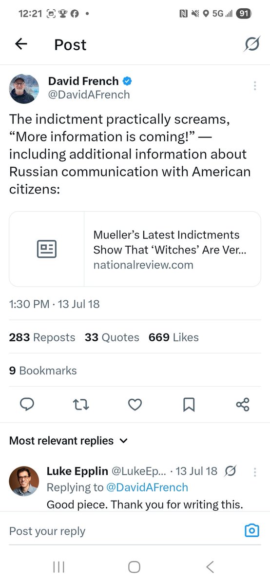 James tweet media