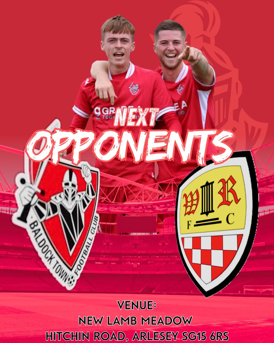 ⚽ Next Opponents ⚽

We’re back at New Lamb Meadow tomorrow as we host Wormley Rovers.

📍 New Lamb Meadow
🕒 Kick-off: 3PM

Come down and get behind the lads! 🔴⚪
