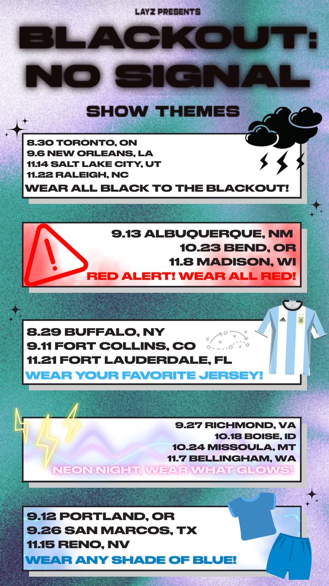 AfterDarkTexas's tweet photo. 🚨Make sure to flood the crowd in BLUE tonight for LAYZ🚨 https://t.co/jv00WUwwNk