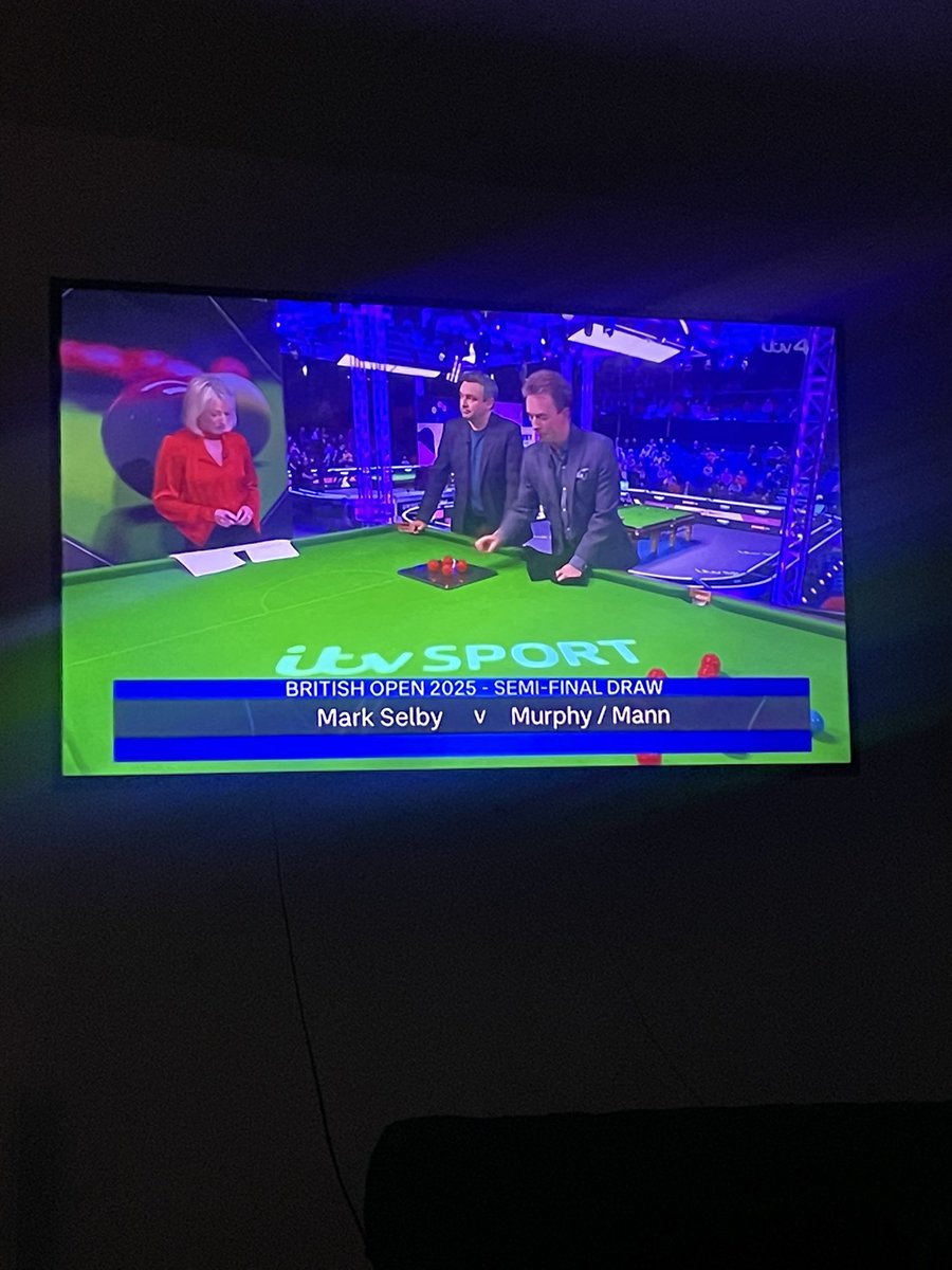 Ahh man! Cannot be Selby v Murphy in final. That would have been a blast