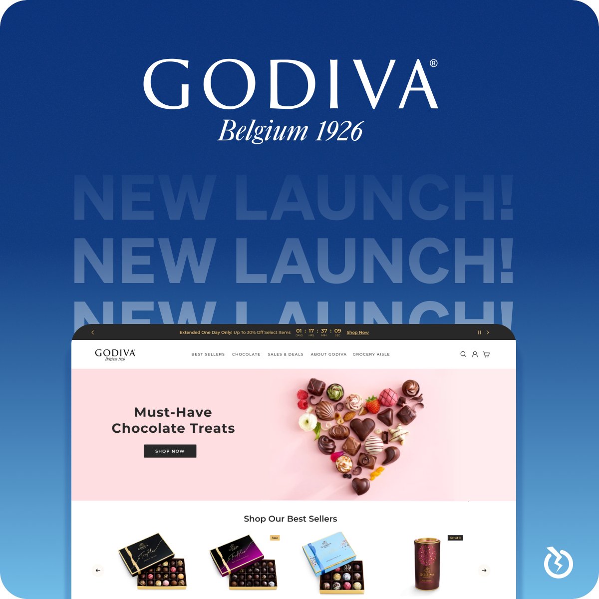 BlueBolt Partners with Godiva to Launch New Shopify eCommerce Experience

BlueBolt leveraged its extensive expertise in high-performance #eCommerce builds to develop a customized solution for Godiva.