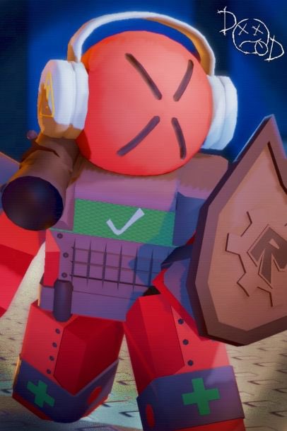 ROSIN_NEWS's tweet image. NEWS! 🗞️
Introducing the second survivor in the debut of destruction set; HelperDroid!
Model by @luigi_star1!
Render by @Tiramisulover02
Civilian model by Tradutor!
Concept art by @flowerphim
Sneak on his moveset below!