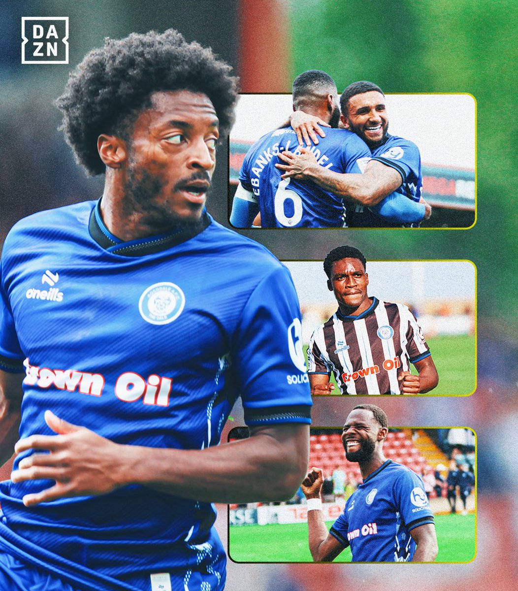 Rochdale are off to a flying start🚀

• Won 8 out of 9 games✅
• Scored 20 goals✅
• Highest points per game✅

📸 Dan Youngs / <a href="/officiallydale/">Rochdale AFC</a> #RAFC