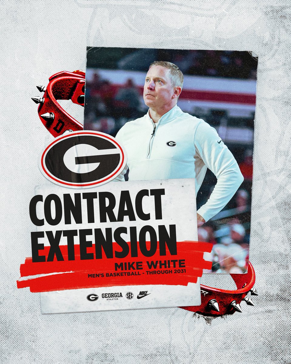 Here to stay ‼️

Coach Mike White is extended through the 2031 season.

#GoDawgs