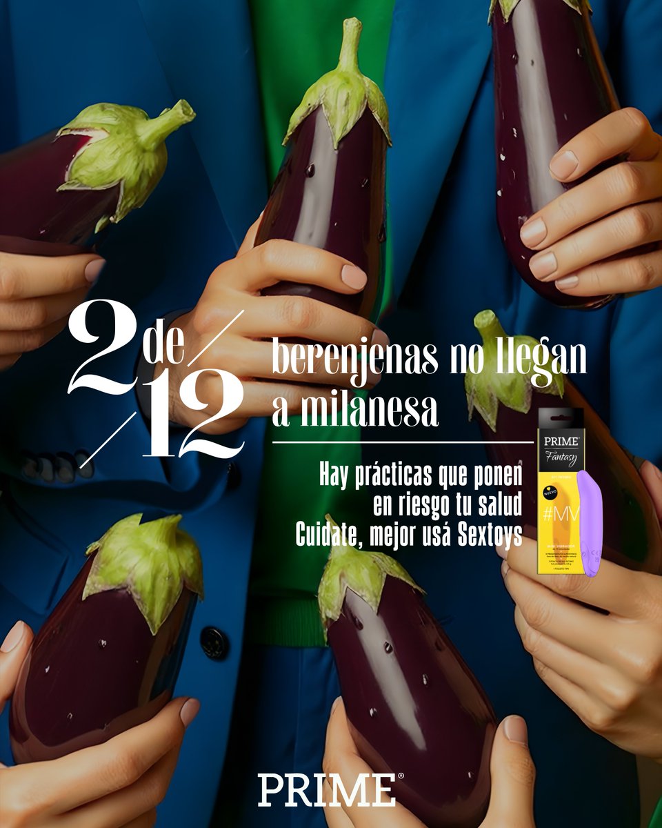 Sabemos que la imaginación vuela, pero usar verduras para explorar tu sexualidad puede ser riesgoso.

Elegí el placer sin comprometer tu salud, elegí Fantasy de Prime.