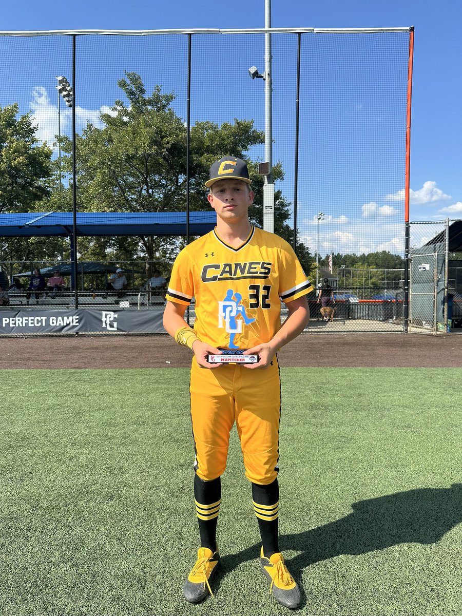 16u #FallPGWS

🥇 Wow Factor National
🥈 Canes National

🏆 MVP Ty Madden
🏆 MVPitcher Dylan Cunningham