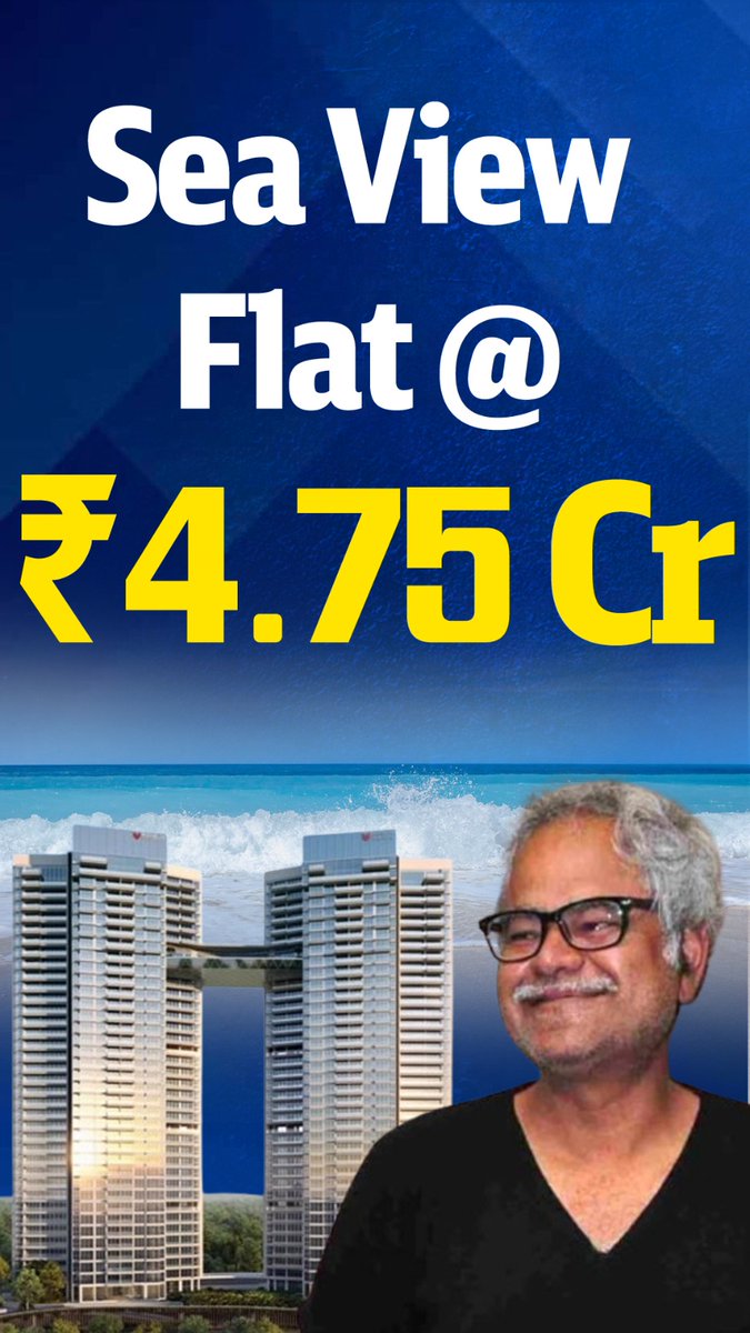 regpaper1's tweet image. Bollywood Actor Sanjay Mishra Sea View Flat @ ₹4.75 Cr  Know more 👉 youtu.be/dKw9lLNV6zs?si… 
#seaviewproperty #mumbairealestate #sanjaymishra #bollywoodcelebrities #luxuryflatsinmumbai #celebrityhomes #RealEstateGuru #MumbaiApartments #mumbaiflats