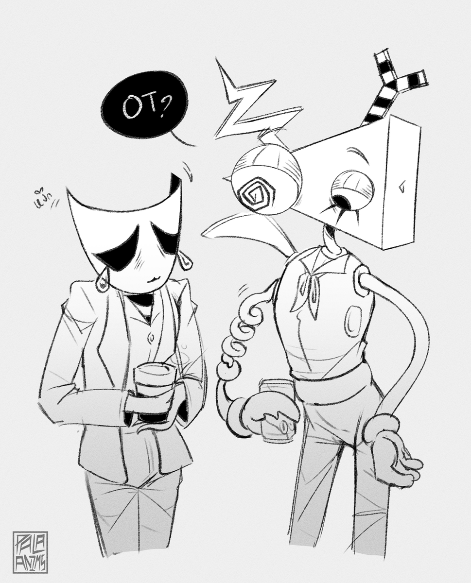 palaanims's tweet photo. business #abstragedy 
just a quick doodle :P
#TheAmazingDigitalCircus #TADC https://t.co/o7BeEGqHFH