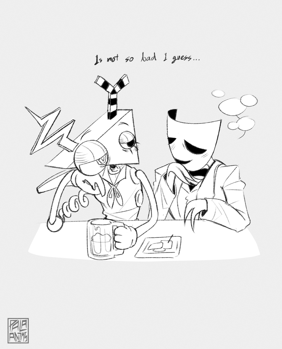 palaanims's tweet photo. business #abstragedy 
just a quick doodle :P
#TheAmazingDigitalCircus #TADC https://t.co/o7BeEGqHFH