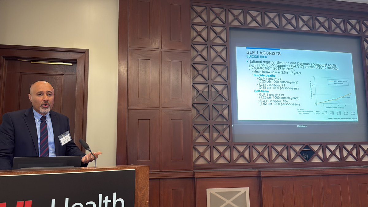 Dr. Mundi giving KYSPEN attendees a great lecture on GLP-1.