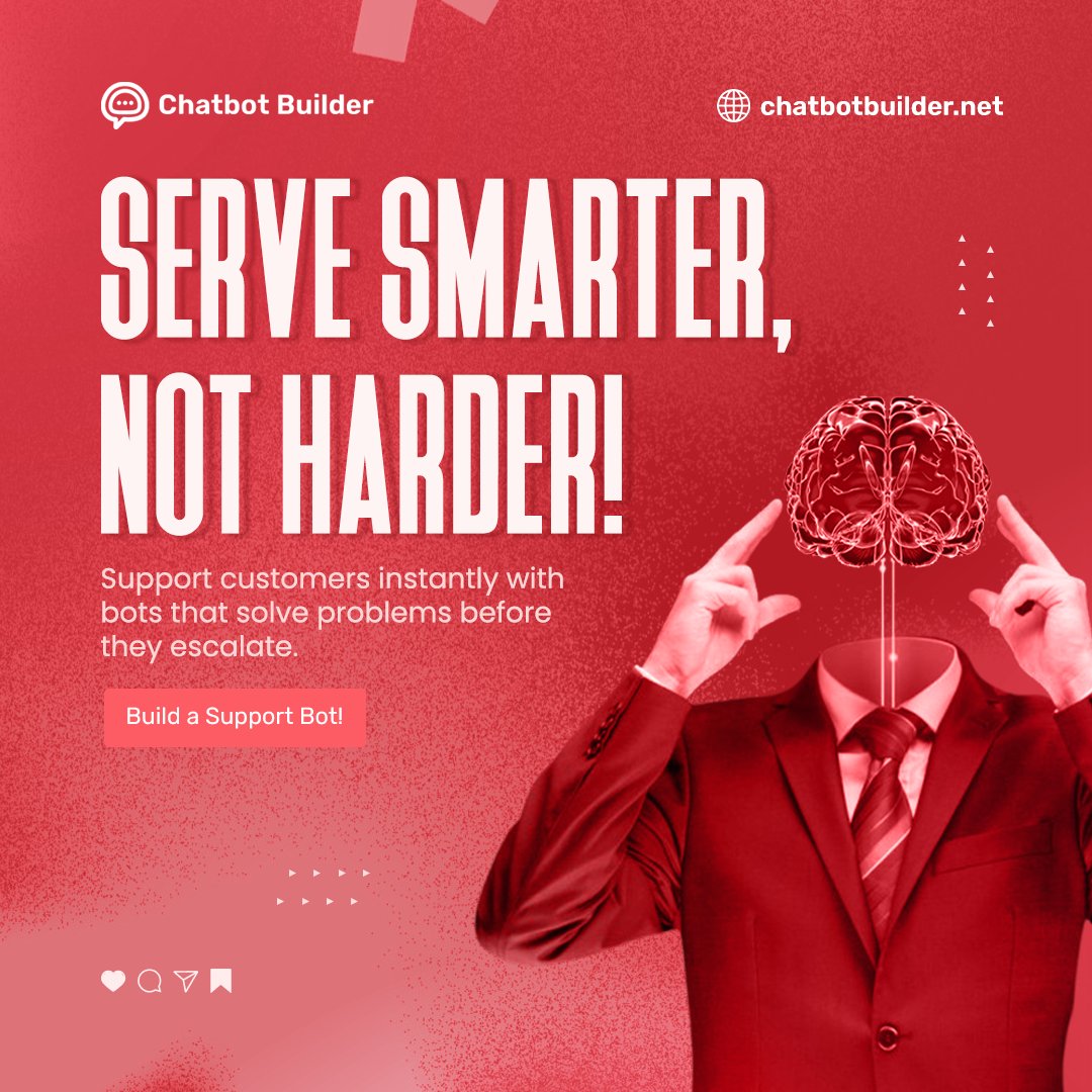 chatbotbuilderx's tweet image. ⚡ Support That Never Sleeps.

Give your customers instant answers with AI bots that route, resolve, and prevent issues before they escalate.

💡 Smarter service = happier customers.
🔗 Build Your Bot Today! Link in comments.

#ChatbotBuilder #CustomerSupportAI #NoCodeBots #CX…