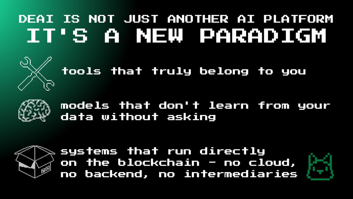 DeAI Chat tweet media