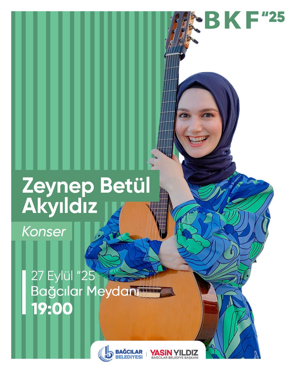 BKF’25’te bugün dopdolu bir gün! 📚

📌 14.00 Sinan Yaşar
📌 16.00 Ahmet Taşağıl
📌 18.00 Mert Arık
📌 19.00 Zeynep Betül Akyıldız Konseri
📍 Bağcılar Meydanı

#BağcılarKültürSanat #BKF25
