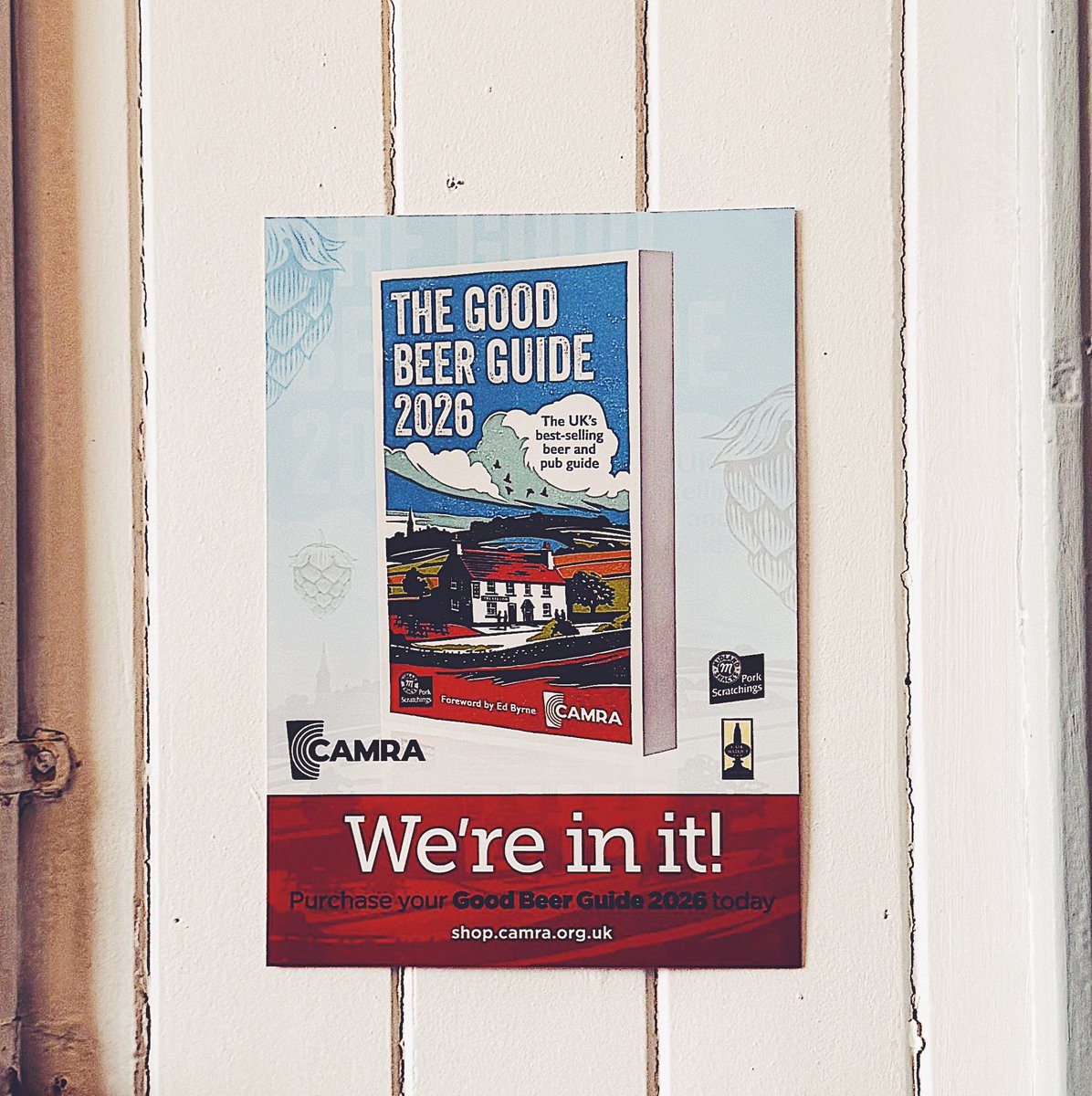 A couple of weeks ago there was a tap at the window while I was cleaning the pub one evening after close and I turned round to see Ray from Nottingham CAMRA waiting to be let in. Half expecting to have to have an awkward conversation about how we’re actually closed instead…