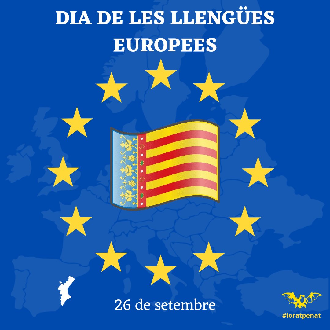 LoRatPenat_'s tweet photo. 🖊️ Anfós Ramon: "Mentres quede un fill bo en esta terra, ¡no ha de morir la llengua valenciana!".

🇪🇺 El valencià, una llengua d'Europa.

👅Feliç Dia de les Llengües Europees. https://t.co/gg2M6Pvg2R