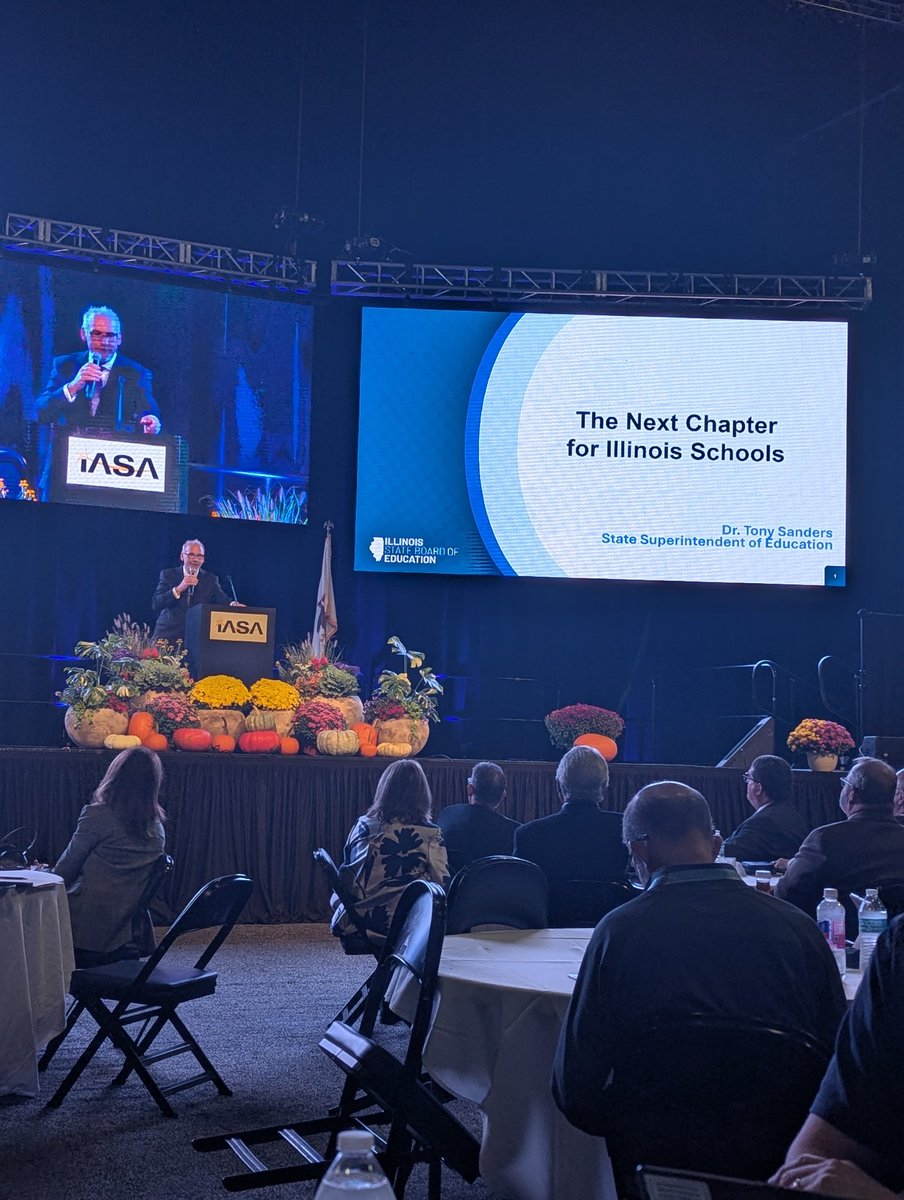 This morning getting some insight from State Superintendent, Tony Sanders on new accountability plan.
#IASA2025