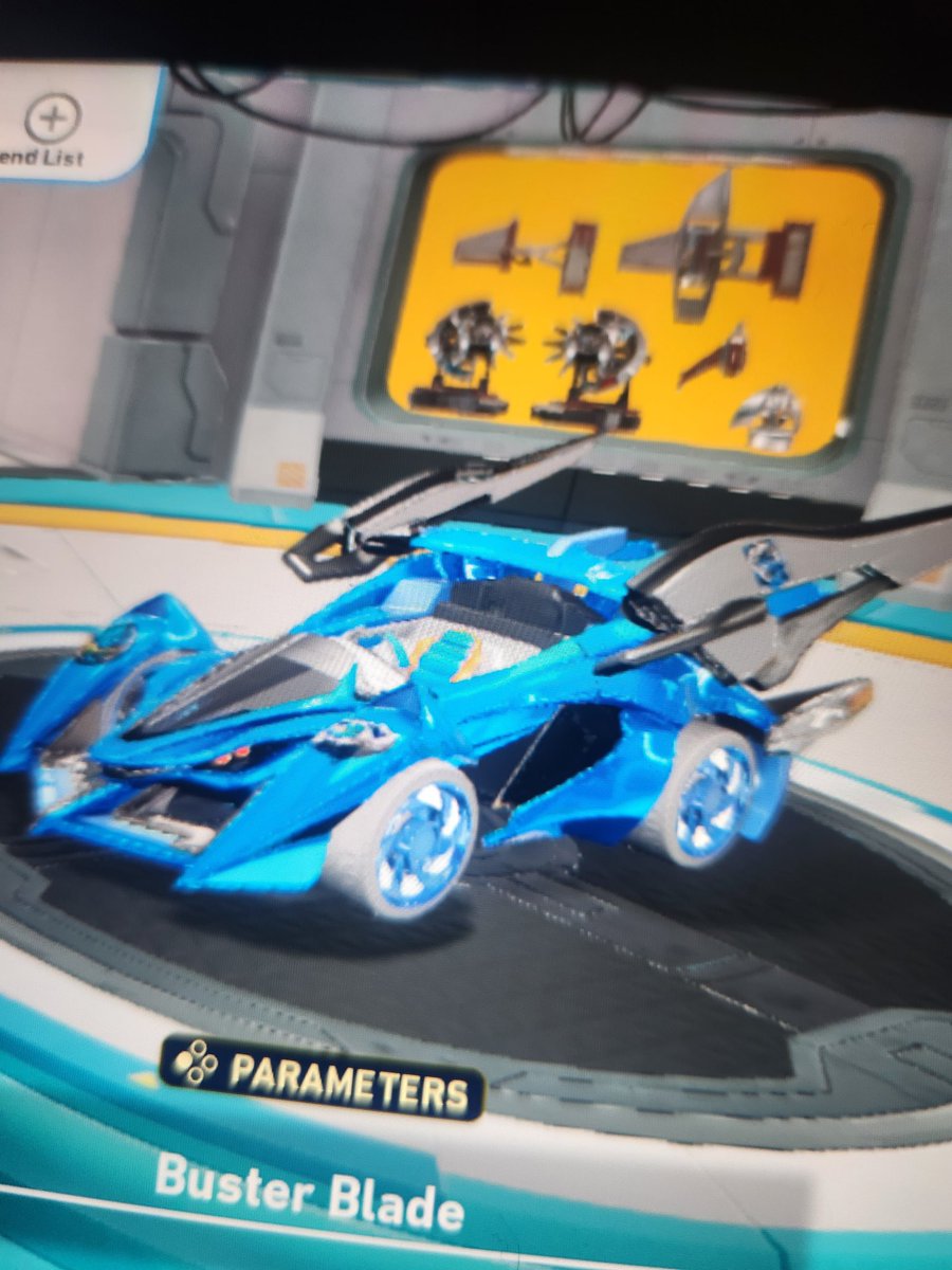 Dran Car in #SonicRacingCrossWorlds (this sucked to make because the stickers :( )