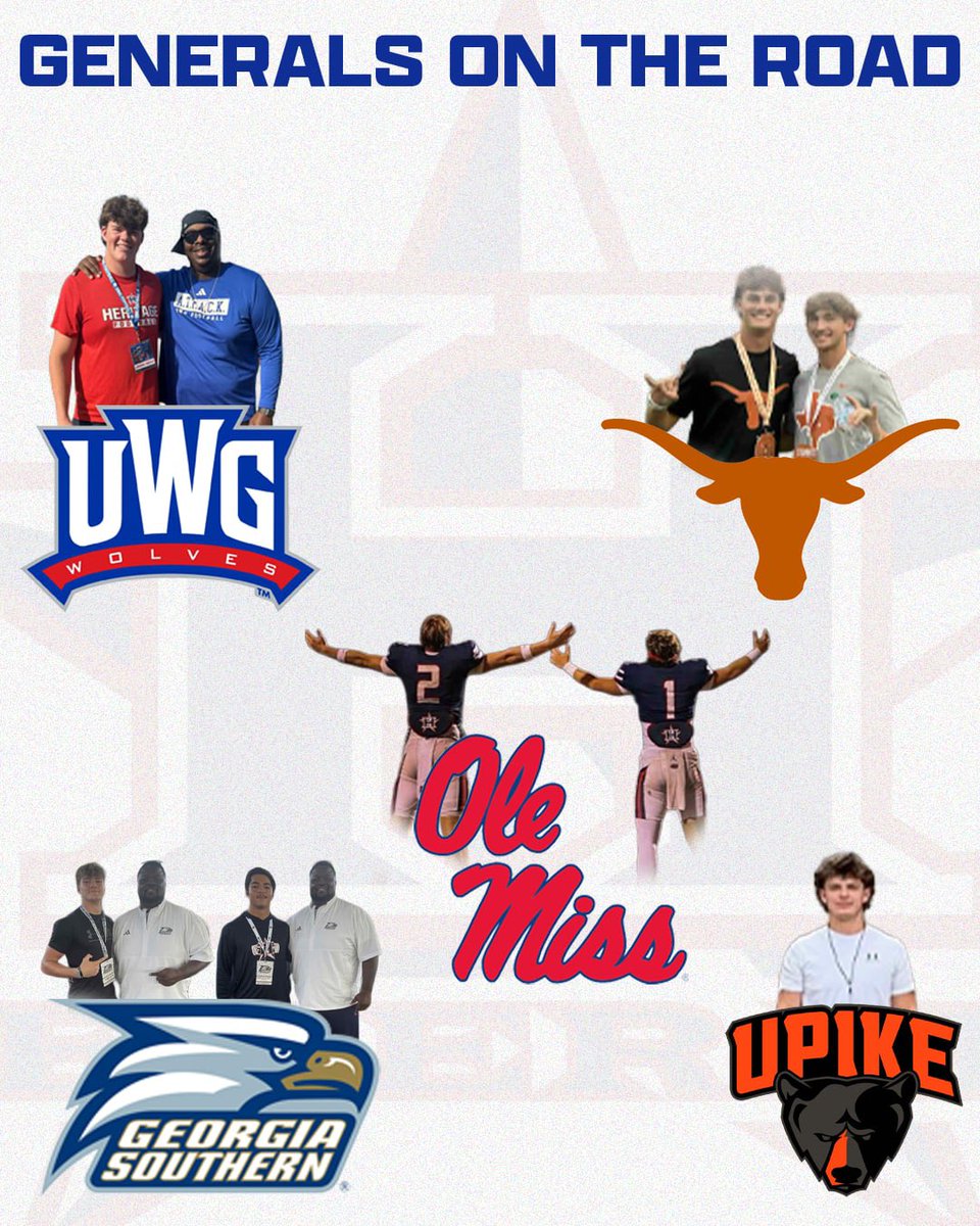 Exciting times at <a href="/TheHHSGenerals/">Heritage Generals Football</a> for our <a href="/RecruitHHS/">Heritage Generals FB Recruiting</a> Generals! We have guys going everywhere, it’s only the beginning. #TajTalent 

<a href="/RecruitGeorgia/">Recruit Georgia</a> <a href="/NwGaFootball/">NwGa Football</a> <a href="/ajc/">Atlanta Journal-Constitution</a> <a href="/RustyMansell_/">Rusty Mansell</a>