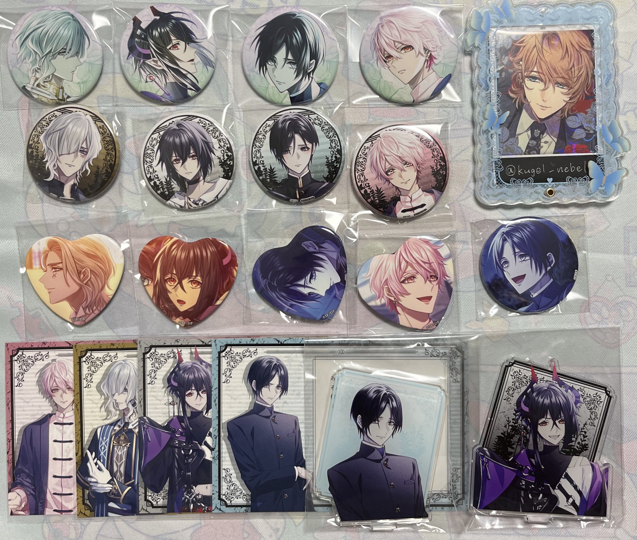 値下げ/オトスト AAS アクスタ 缶バッジ アルバロ ユベール ビラール オトスト AAS アクスタ 缶バッジ アルバロ ユベール ビラール OTOMATE