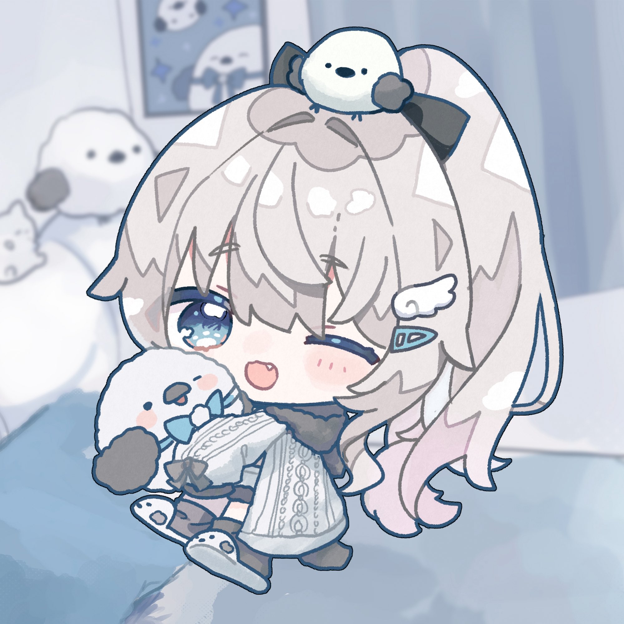 雪ノ羽音　2周年プリモアート 雪ノ羽音 ❄️🕊9月デビュー4周年‎🤍 (@YukinoHanon) / X