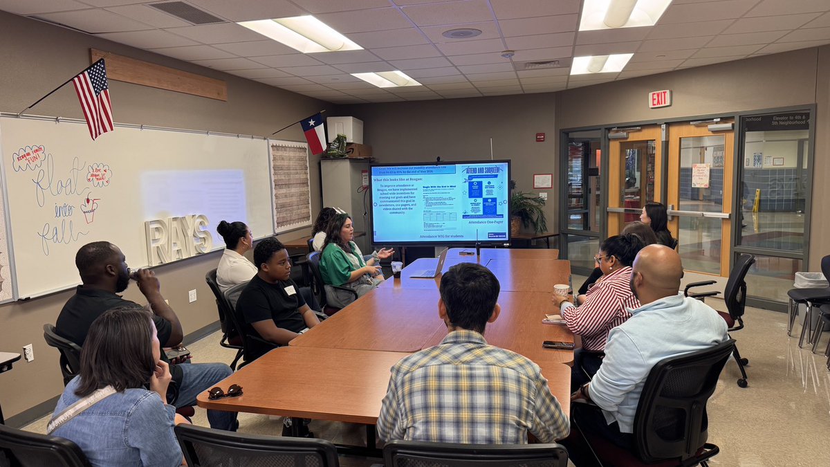 Loved hosting Coffee with the Principal today. We talked about our campus goals and answered questions from our community.