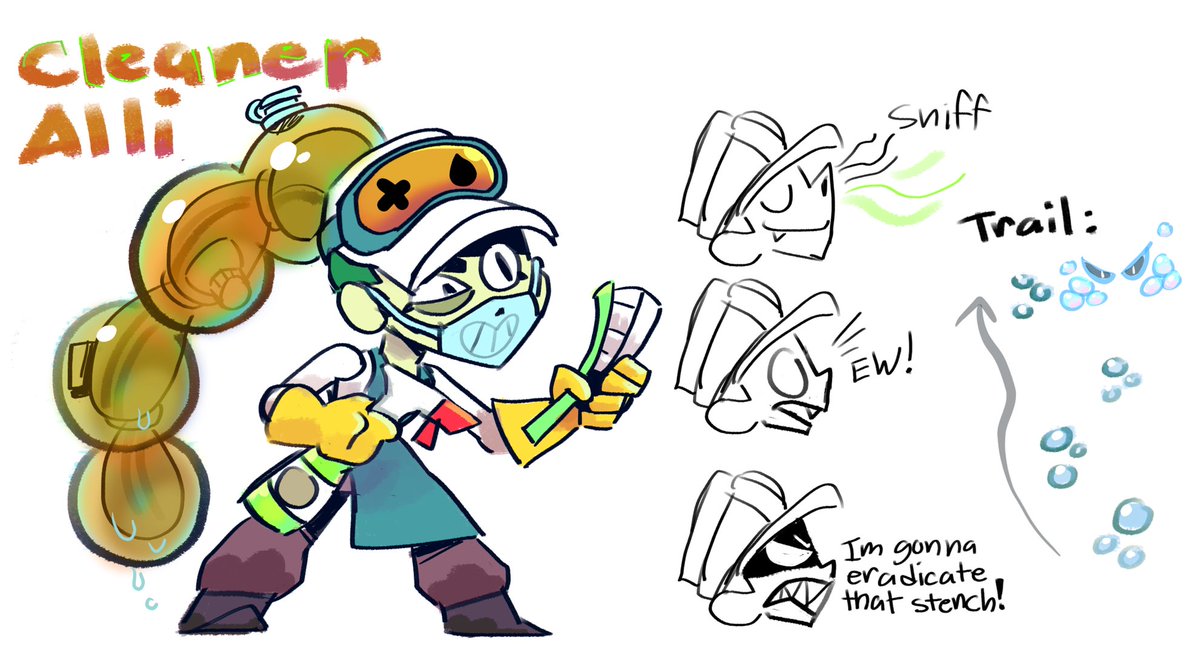 Skin Fun 7! What ya think of this batch?
#BrawlStars #BrawlStarsArt