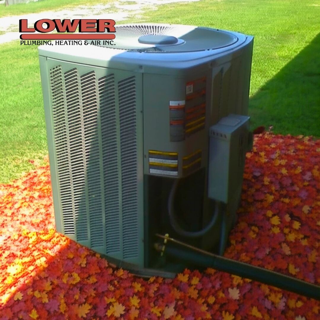 LowerHVAC's tweet photo. Keep your outdoor unit clear! 🍁 As leaves fall, make sure they don't pile up around your air conditioner or heat pump. This helps prevent damage and ensures proper airflow when you need it. https://t.co/qd43xVc5Sp
 #HVACCare #FallTips #YardWork https://t.co/LUsawrc9X4
