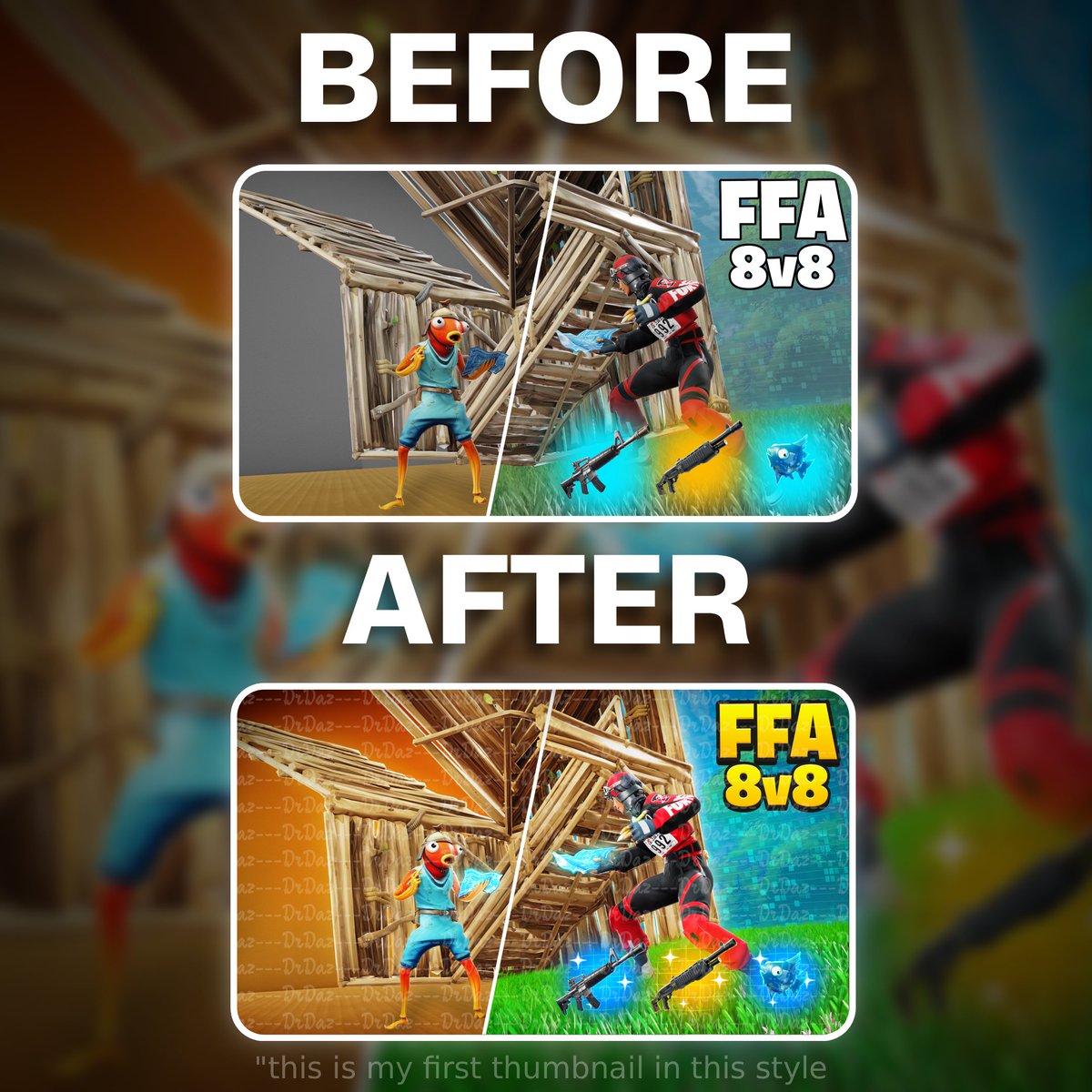 Recent Client Work✨

All support is greatly appreciated!♻️💙

#FortniteArt