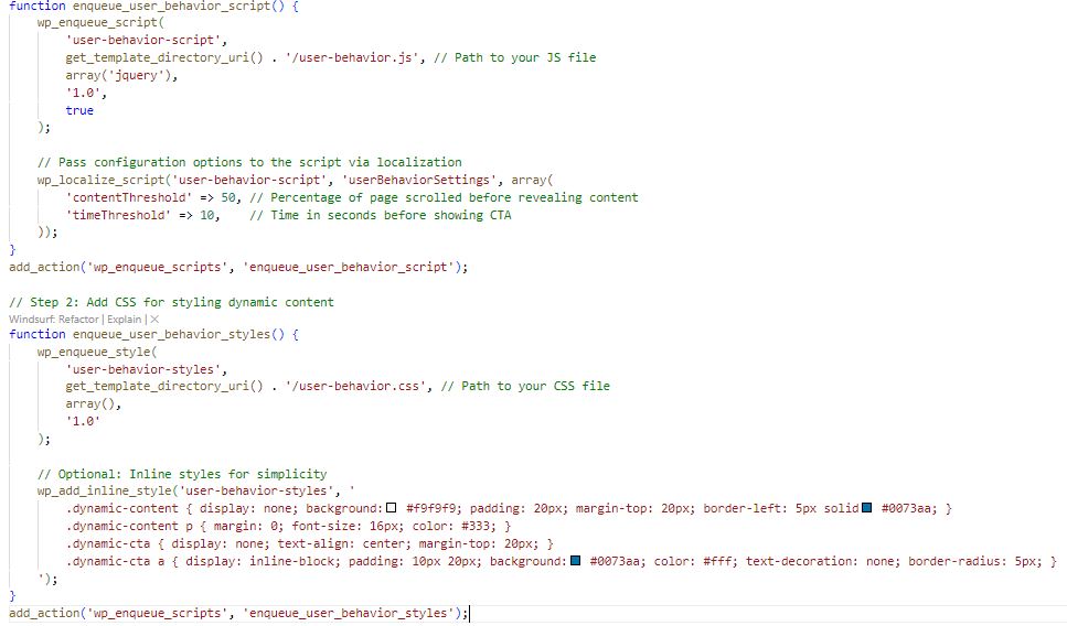 wpblackbelt's tweet image. WordPress Tip: Dynamic Content Variations Based on User Behavior - is.gd/WIQCDO - #DynamicContent