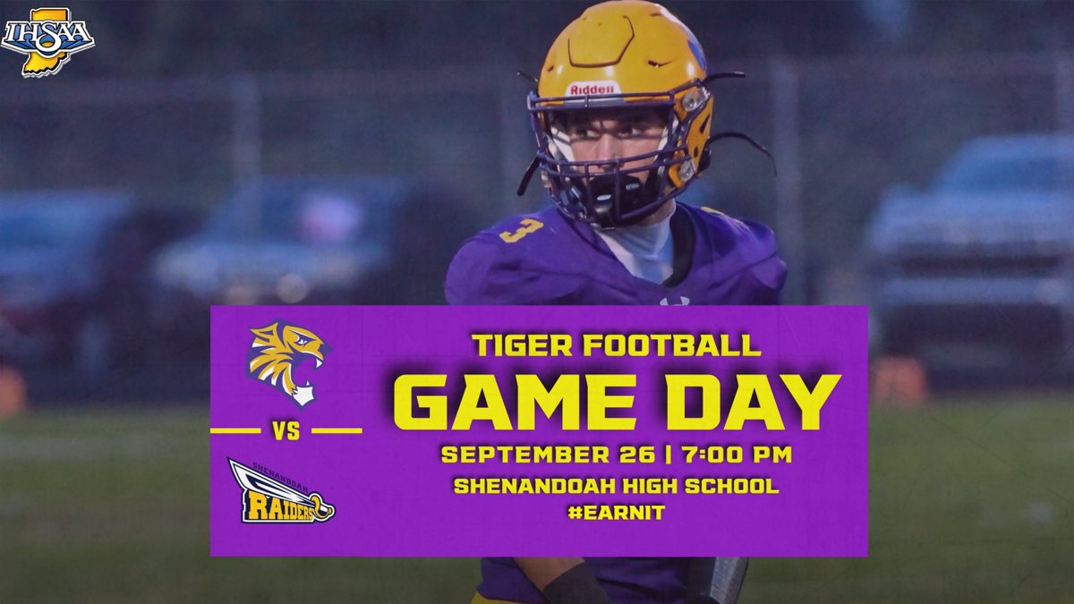 🚨🚨 FRIDAY NIGHT LIGHTS! 🚨🚨
🆚 Shenandoah
📍 Shenandoah High School
🕗 7:00pm
☀️ 72º
📸 Sherry Stuart Photography
#EarnIt 5