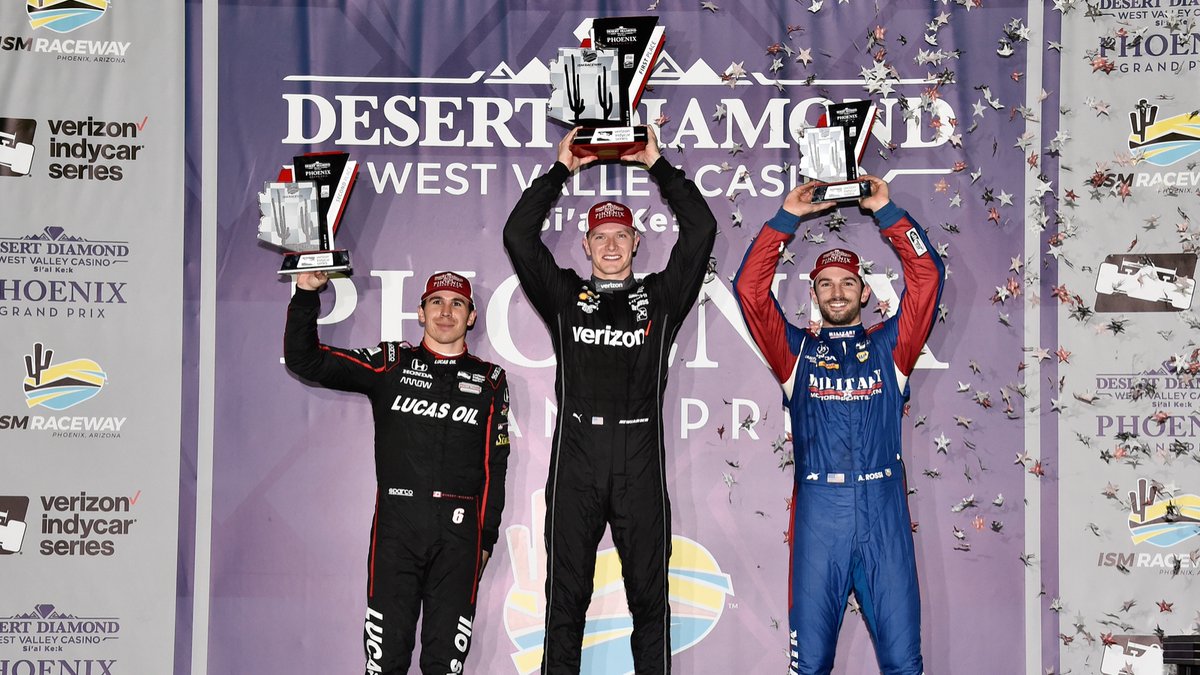 IndyCar's tweet photo. Desert speed is back 🌵

#INDYCAR returns to @phoenixraceway in 2026 for the first time since 2018. https://t.co/5mVerFKzxW