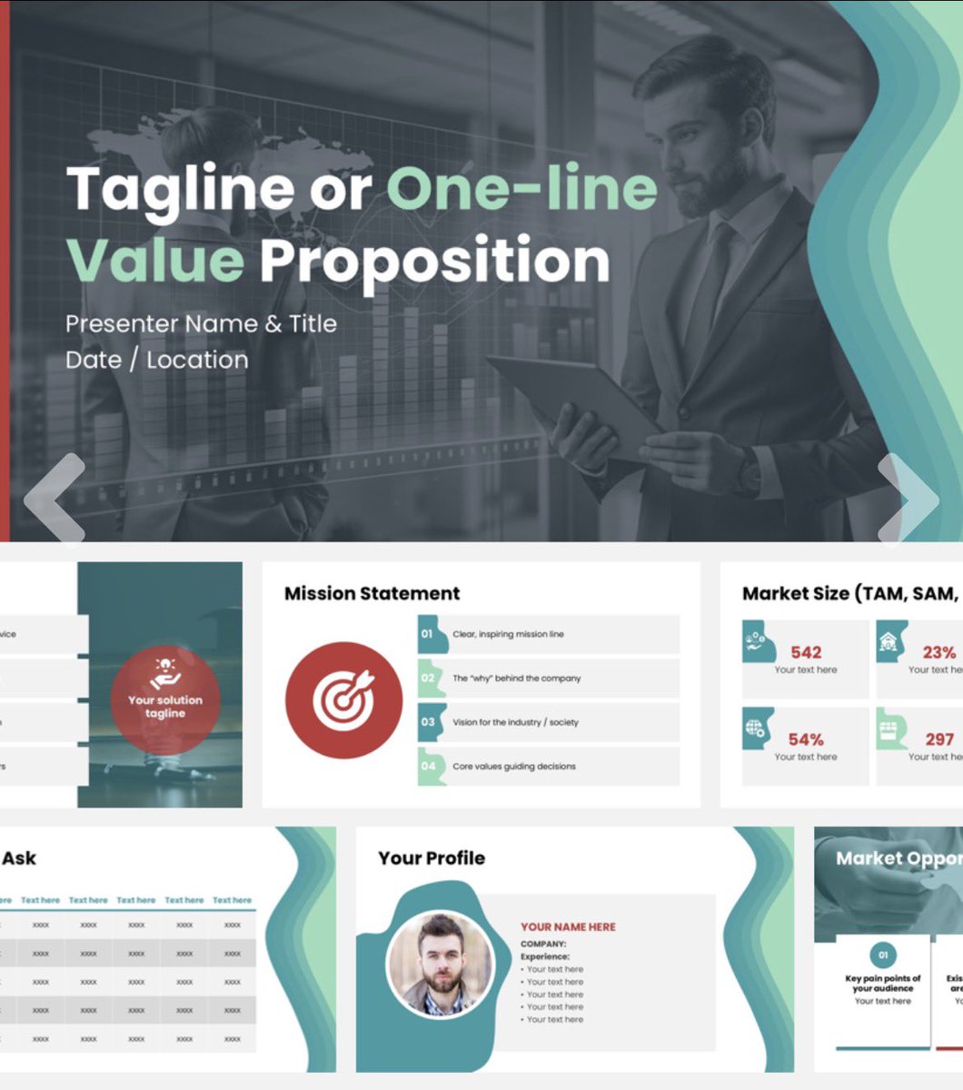 SlidemasterzT's tweet image. 📈 Win clients, engage students, or inspire audiences—do it all with Premium PowerPoint Templates.
⚡ Professional. Editable. Instant download.

👉 Upgrade your slides today: slidemasterz.com/premium-powerp…

#PresentationSuccess #PowerPointDesign #SlideMasterz #PremiumSlides #Business