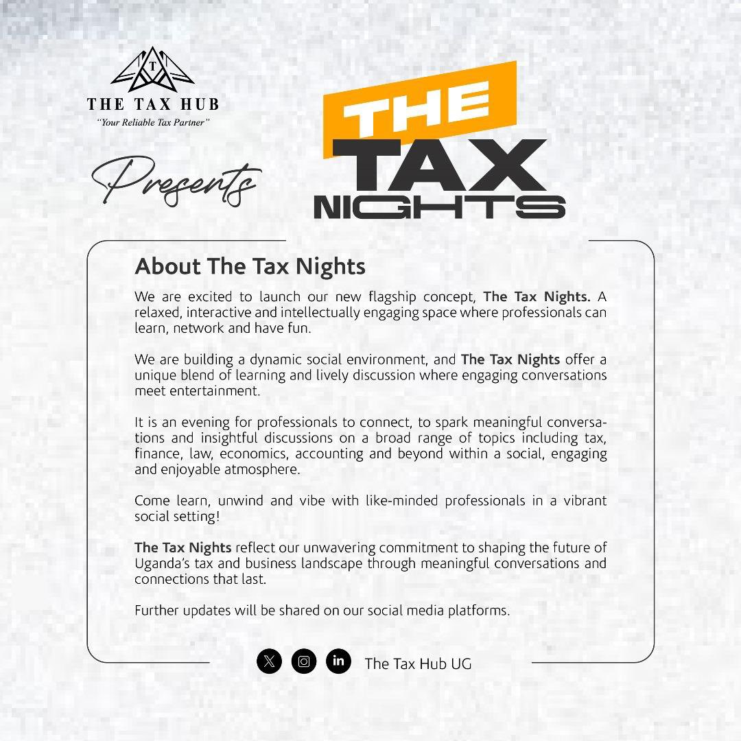 ✨ Exciting News! 🔊

📣 We are thrilled to introduce our brand new flagship event; The Tax Nights!

🗓 Date: Thursday, October 2, 2025

📌 Join us for an evening of networking, learning and having fun!