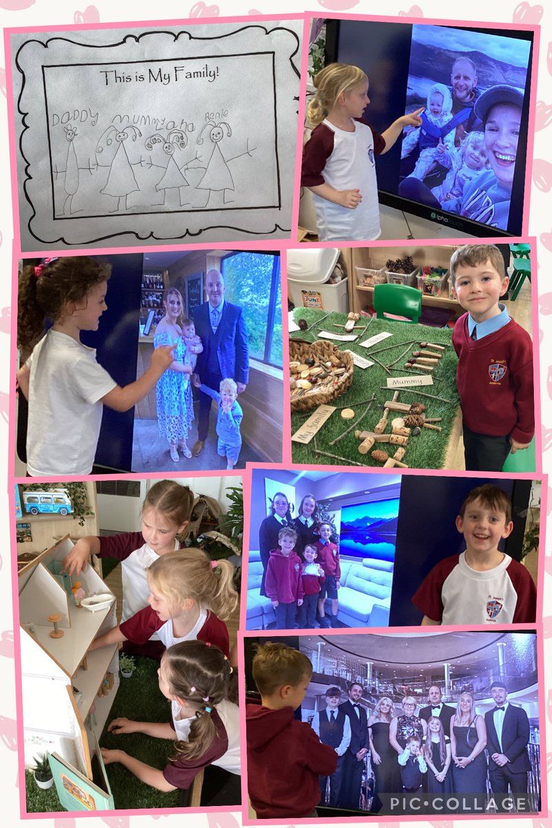 This week we have found out that no two families are the same but they are all special and we all love our own very much! 🥰
