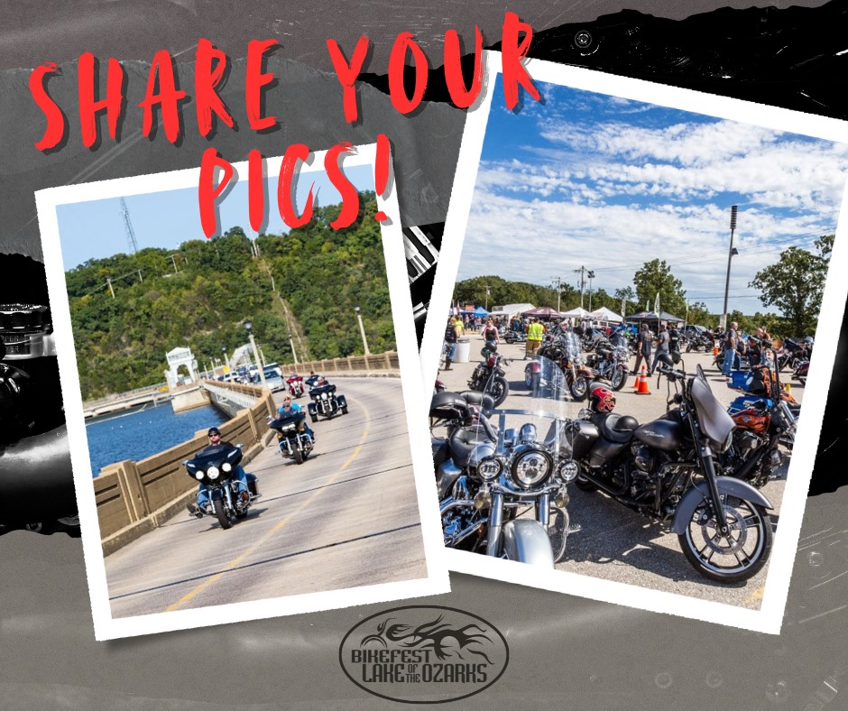 𝗪𝗲 𝘄𝗮𝗻𝘁 𝘁𝗼 𝘀𝗲𝗲 𝗬𝗢𝗨𝗥 𝗕𝗶𝗸𝗲𝗳𝗲𝘀𝘁 𝟮𝟬𝟮𝟱 𝗺𝗼𝗺𝗲𝗻𝘁𝘀!
Share your favorite pics in the comments below and show the world how you celebrated Lake of the Ozarks Bikefest 2025!
#LakeBikefest2025 #ShareYourRide #BikerLife #RideTheOzarks