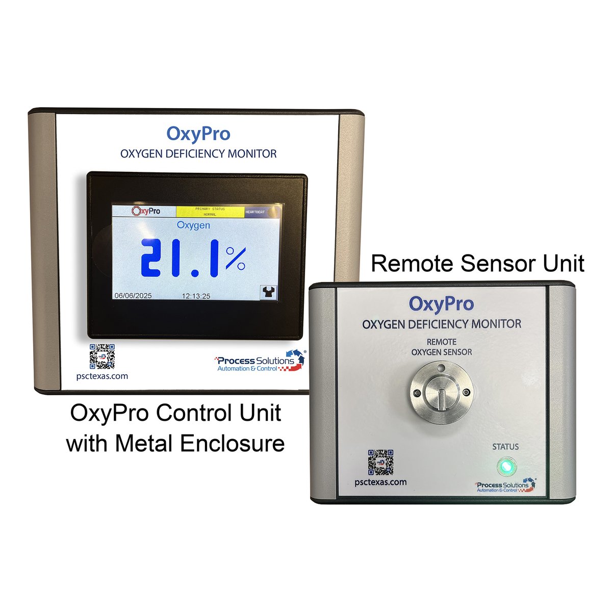 ProcesSolutions's tweet image. Built in Texas, the #OxyPro is an #Oxygen Deficiency Monitor with a #Paramagnetic Sensor that does not Deplete over time. Reduce Labor and Maintenance and Never Replace Your #OxygenSensor again! Stack Light Options, Remote and Dual Sensors Available.
psctexas.com/oxypro
