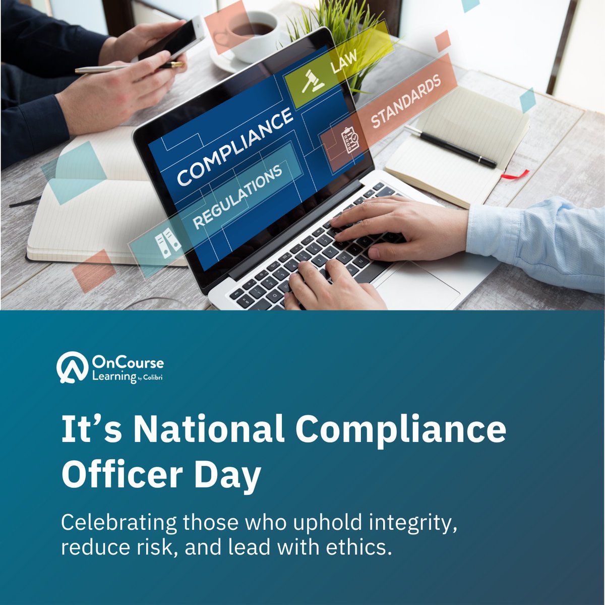 OnCourseFS's tweet image. 🛡️ Today we celebrate the unsung heroes of integrity—our Compliance Officers!
Special offer: Buy 2+ compliance webinars and get 15% off!
👉 Browse upcoming sessions >> shorturl.at/hbMOt
#ComplianceOfficerDay