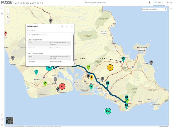 ComputronixCX's tweet image. POSSE Inspection Manager enables supervisors to easily designate the ideal inspection routes based on route optimization guidance provided via the map view. ow.ly/IWQy50UcPp2
#stateandlocal #governmentIT #localgov #StateLocalIT #Modernization