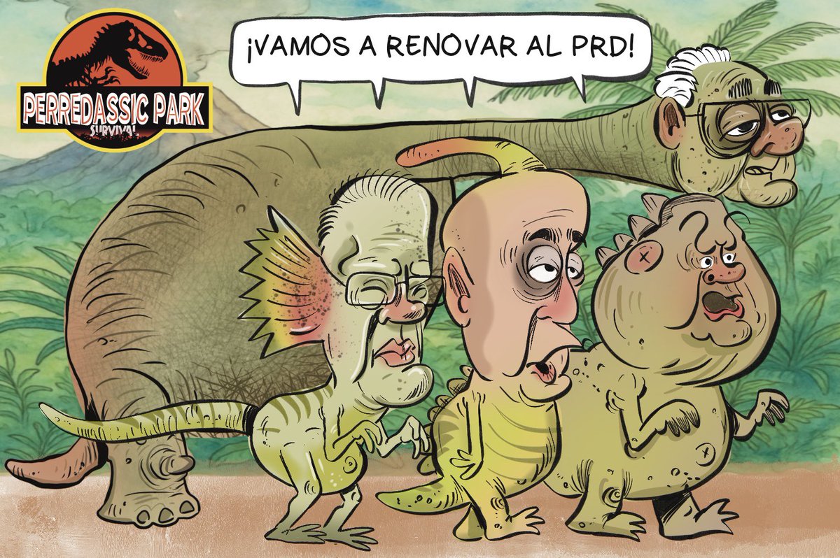 Cabecillas jurásicos...
Tinta y opinión de hoy gracias a <a href="/hildesucre/">Hilde</a> 

#politica #panama