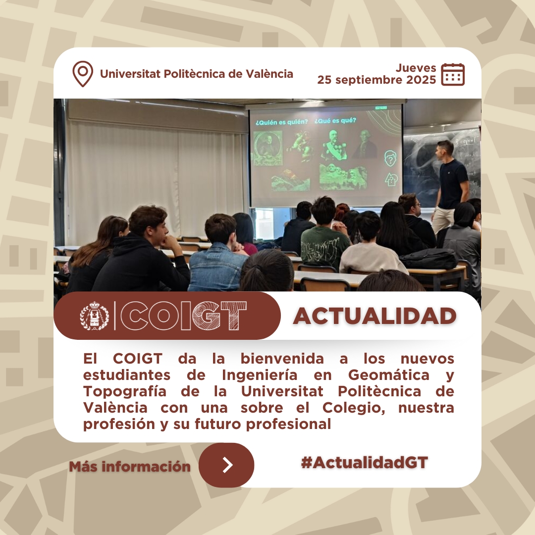 CoigtCVRM's tweet image. Gracias a  @GeomaticaUPV y al programa #PIAE por este espacio de conexión universidad-profesión

👉 Más info sobre la jornada y cómo precolegiarte:
 coigt.com/noticia/4041#P… 

[3/3]