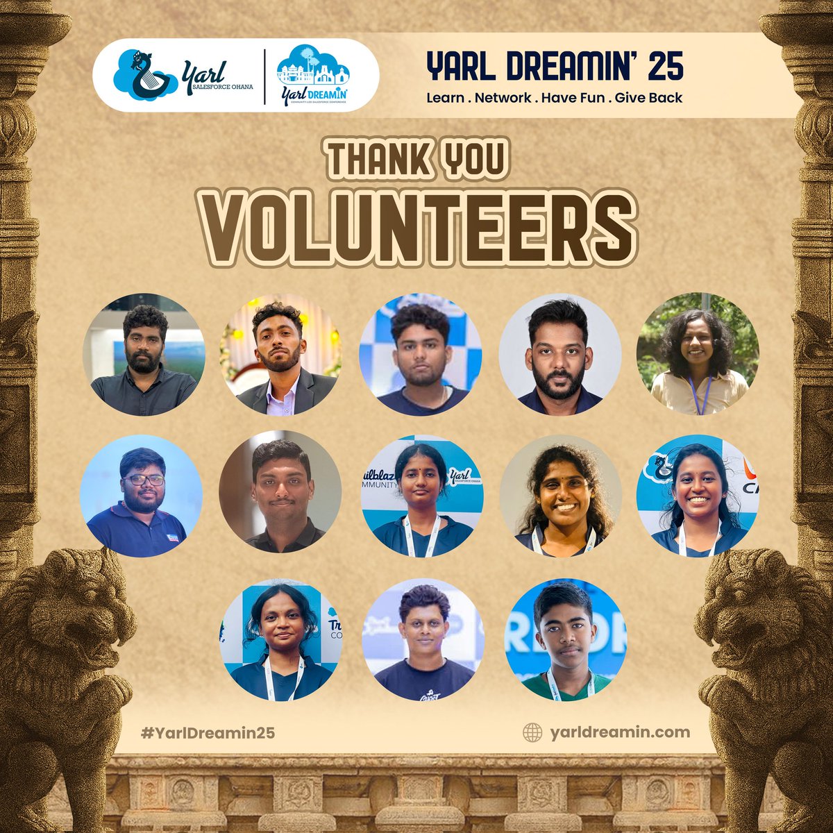 🌟 To our amazing volunteers – thank you for giving your time, energy, and heart to make Yarl Dreamin’ 25 a reality! From welcoming attendees with warm smiles to ensuring every detail fell into place, you embodied the true spirit of community. Yarl Dreamin’ truly felt special