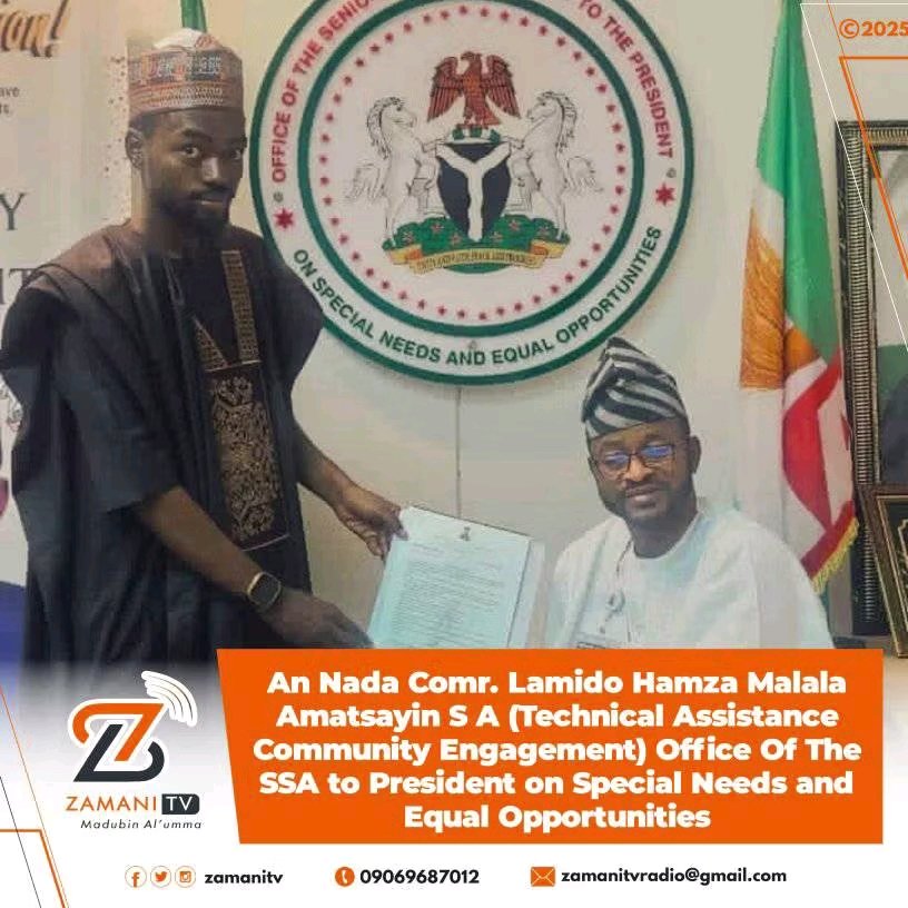 GAMJI_ONL_RPRTS's tweet image. YANZU-YANZU: An Nada Comr. Lamido Hamza Malala Amatsayin S A (Technical Assistance Community Engagement) Office Of The SSA to President on Special Needs and Equal Opportunities #adamawa #gombe #bauchi