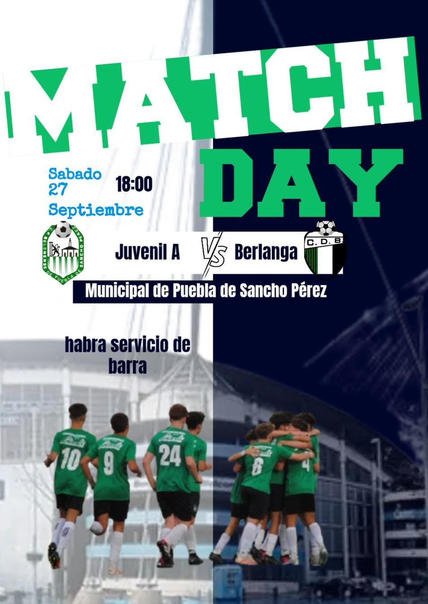 Debut de nuestros juveniles mañana en el municipal