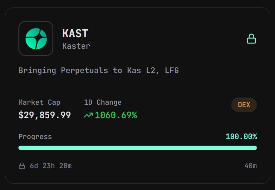 CONGRATULATIONS TO ALL HOLDERS. 

$KAST  graduated! LFG 🔥