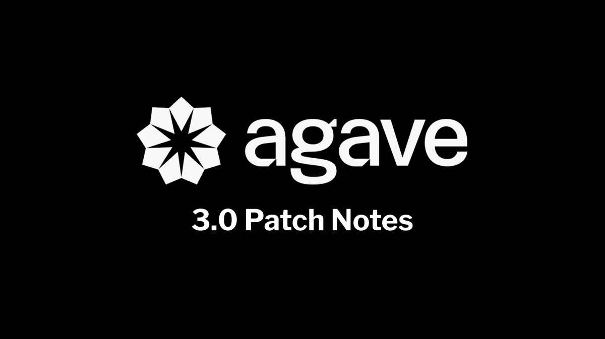 1/ Agave v3.0 is almost here. The release brings several performance improvements and protocol upgrades for validators. Here's what's new 🧵