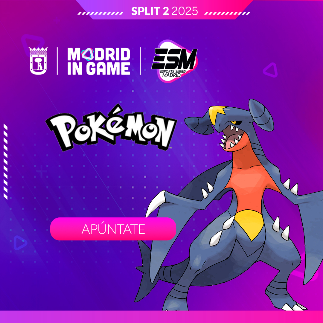 ¡Llegan las Esports Series Madrid Pokémon VGC 2025, de la mano de <a href="/MadridinGame/">Madrid in Game</a>! 🚀

4 torneos online con puntos y 400 € en premios:
1⃣ 4–5 oct.
2⃣ 18–19 oct.
3⃣ 8–9 nov.
4⃣ 22–23 nov.
🏆 ¡Gran final en Madrid, con 1500 € en premios!

📖 Toda la info: victoryroad.pro/es/esm25/