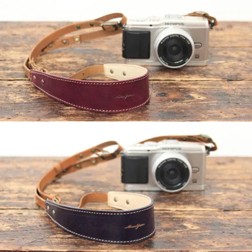 monogram_cp's tweet image. 【monogramオンラインストア】シックな色合いのオイルレザーの肩パッドと、強度のある牛ヌメ革ストラップ部分の"ツートーンカラー”が特徴的な「一眼レフ用カメラストラップ［TWO-TONE］」レッドとネイビーの2色が再入荷。さまざまなタイプのカメラにご使用いただけます。
camepstore.com/?pid=54773371