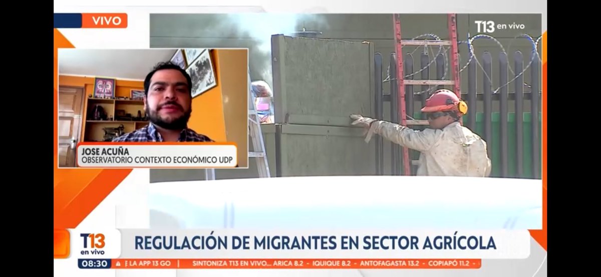 Hoy en T13 <a href="/joacuc/">Jose Acuña Carrasco</a> comenta sobre el mercado laboral de extranjeros donde el primer semestre de 2025 se registró un importante aumento de visas laborales para bolivianos y donde el empleo de venezolanos ya representa la mitad del empleo extranjero

➡️ Nota: youtube.com/watch?v=pEp5zD…