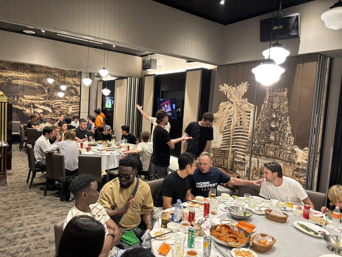 Durian ands chili crabs  :) I hope we are doing SG right